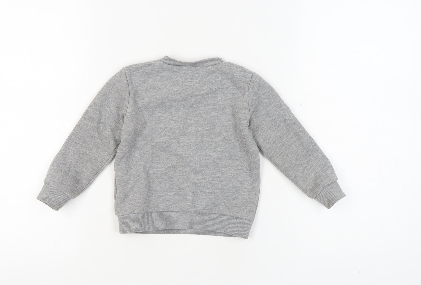 Converse Boys Grey Pullover Sweatshirt 2 Years