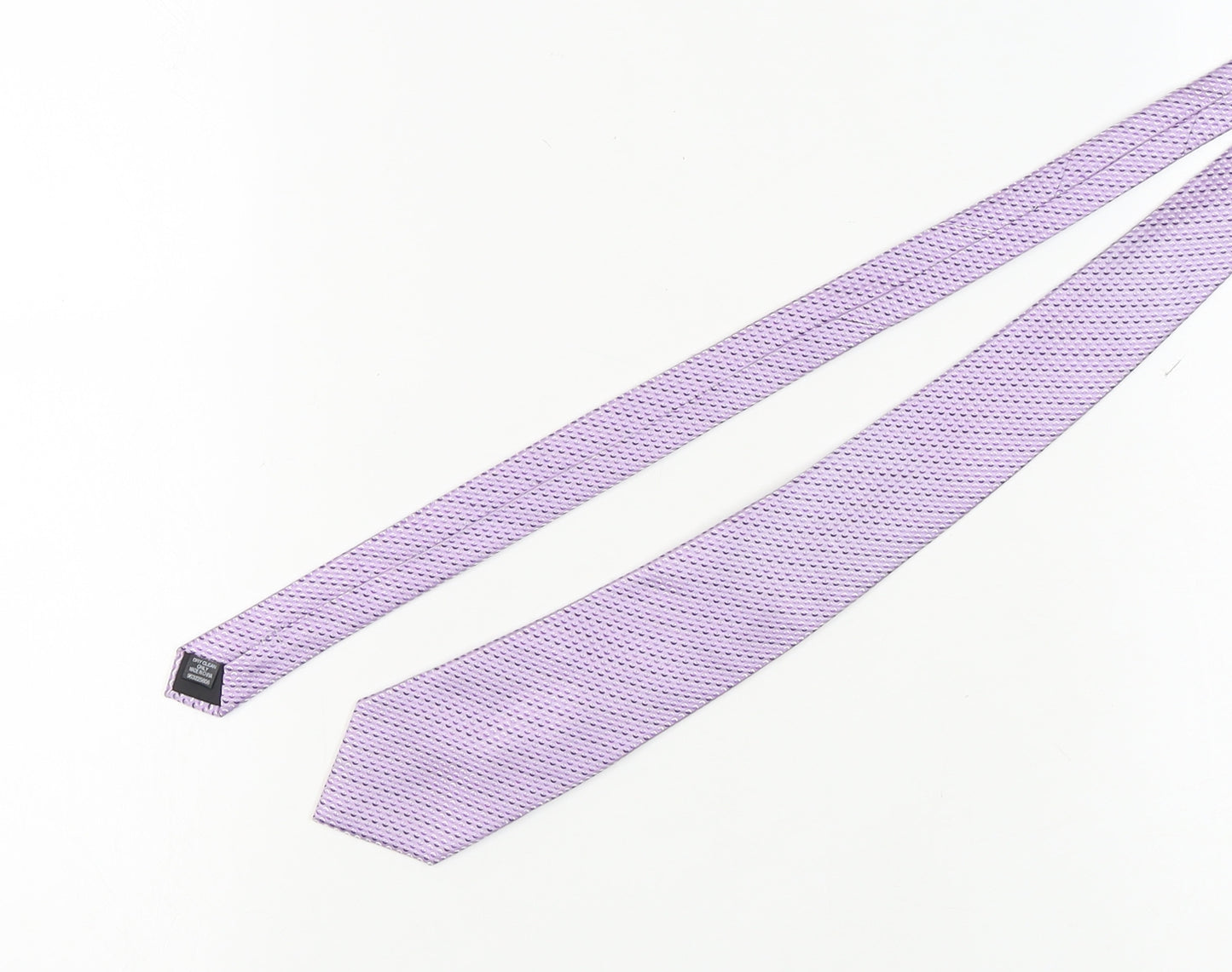 Dehavilland Men's Purple Silk Tie