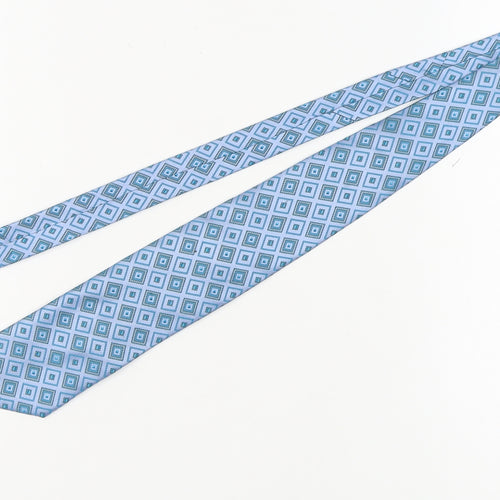 Van Heusen Silk Geometric Blue Men's Tie