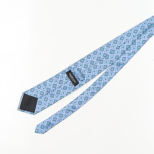 Van Heusen Silk Geometric Blue Men's Tie