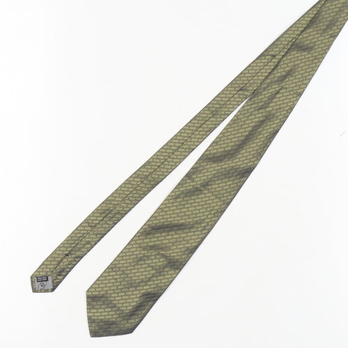 Ciro Citterio Green Silk Pointed Tie Men