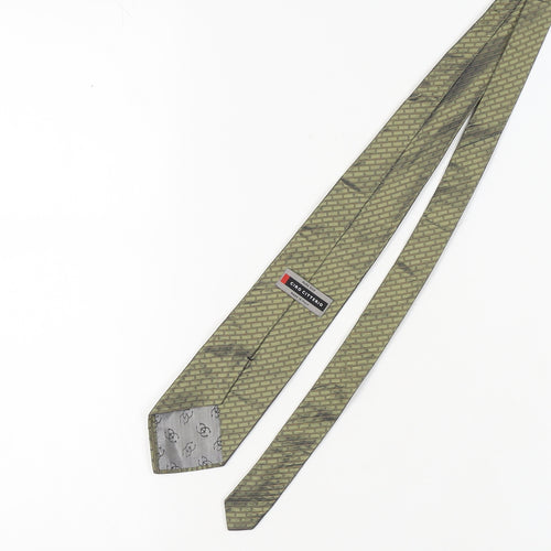 Ciro Citterio Green Silk Pointed Tie Men