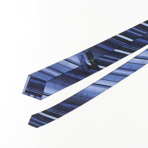 Jasper Conran Blue Silk Striped Men's Designer Tie