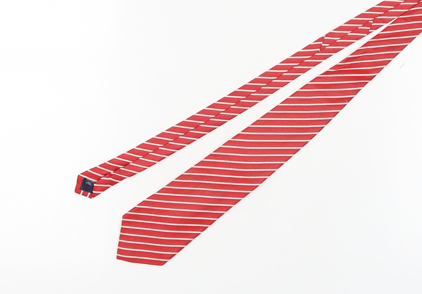 Charles Tyrwhitt Men’s Red Striped Silk Tie