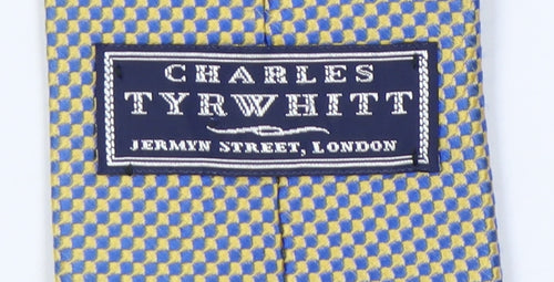 Charles Tyrwhitt Men's Multicoloured Silk Geometric Tie