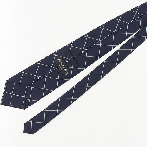 Pierre Cardin Blue Check Silk Men's Tie One Size