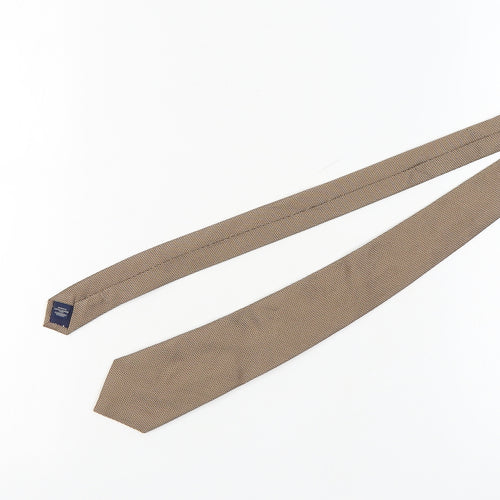 Charles Tyrwhitt Men's Beige Silk Tie
