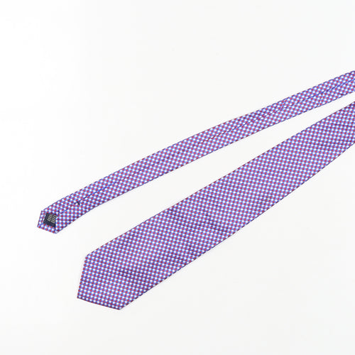 Charles Tyrwhitt Men's Multicoloured Check Silk Tie