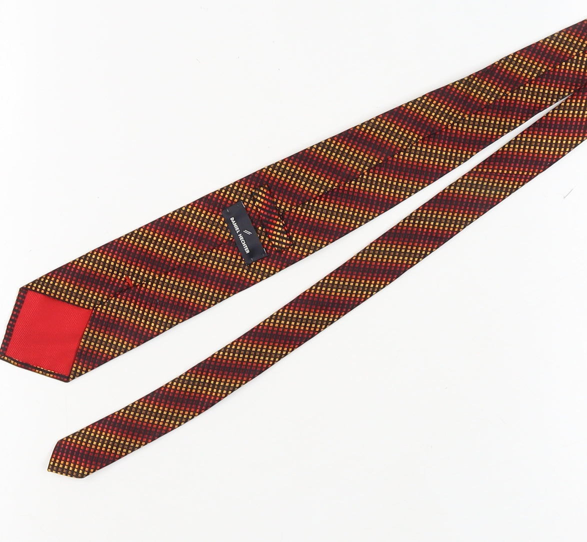 Daniel Hechter Men's Multicoloured Silk Tie, One Size