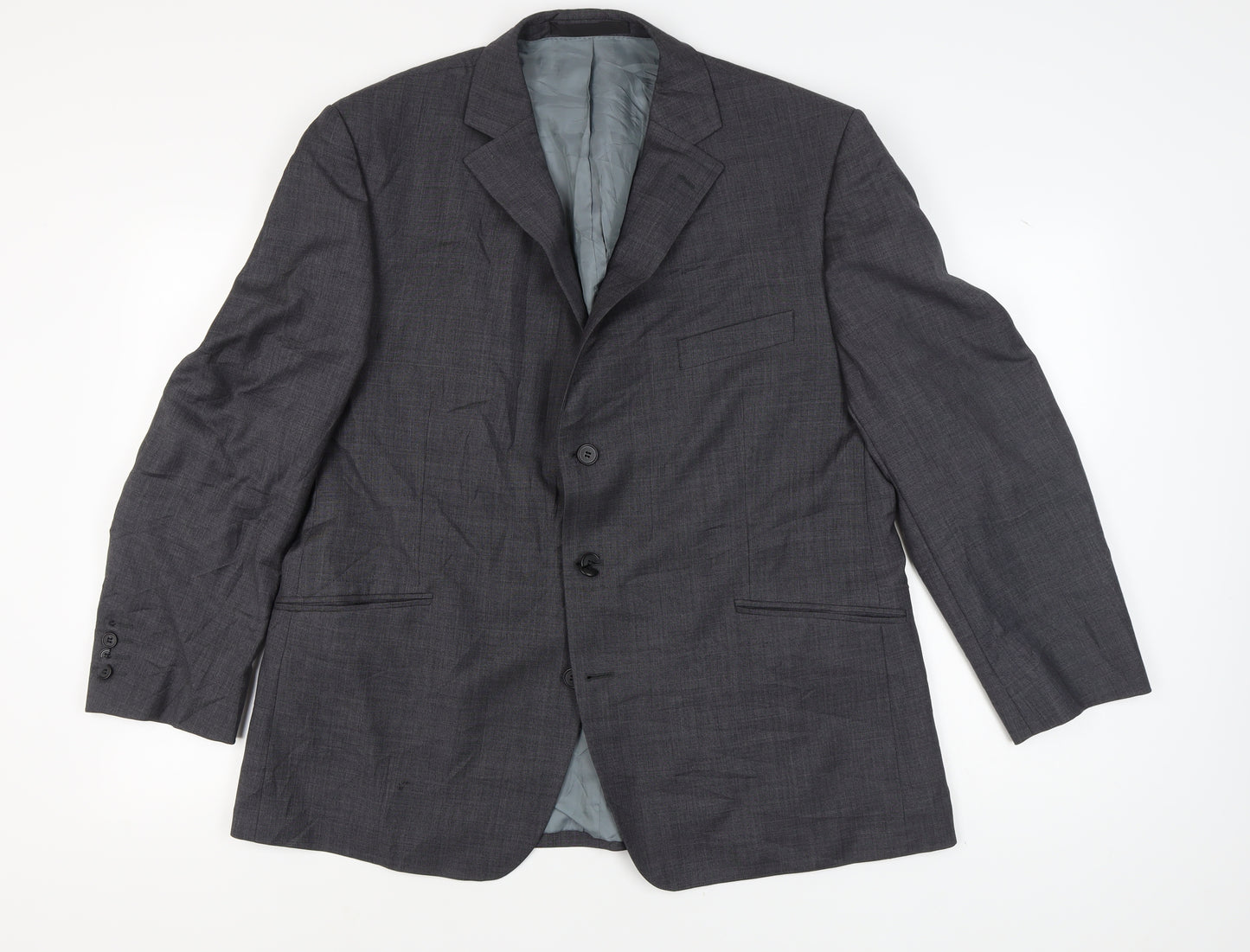 Marks and Spencer Men's Black & White Blazer Size 46/S