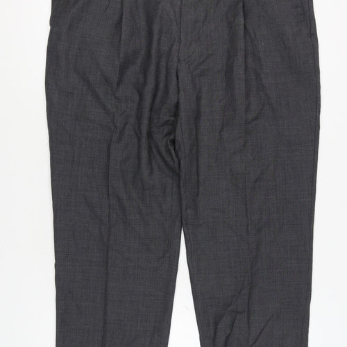 Marks & Spencer Grey Men's Formal Trousers 42