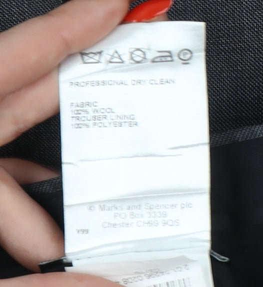 Marks & Spencer Grey Men's Formal Trousers 42