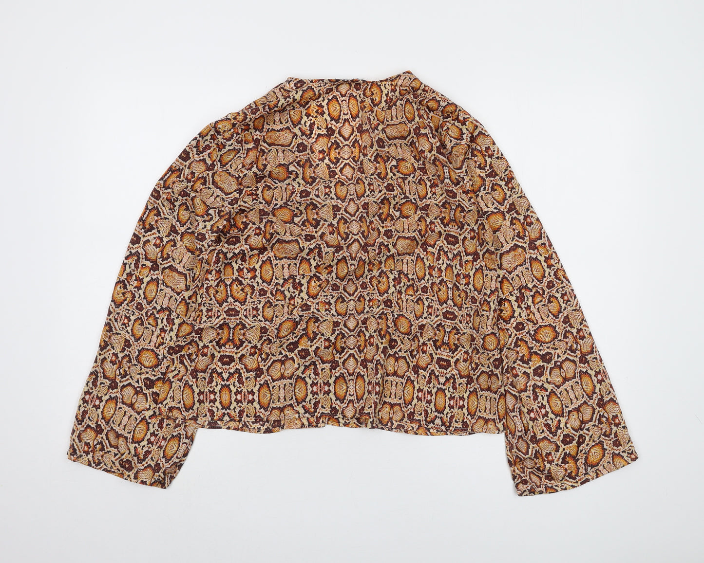 Mango Women's Multicoloured XS Long Sleeve Top