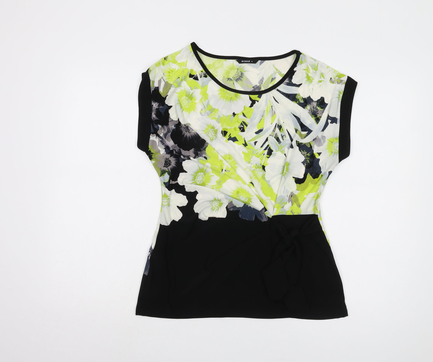Roman Women's Multicoloured Floral Top, Size 12