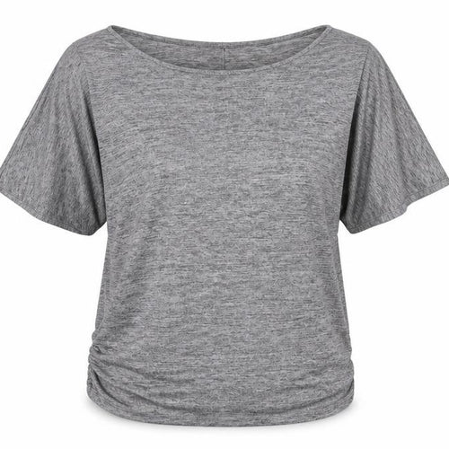 Oasis Women Grey 3/4 Sleeve T-Shirt XS