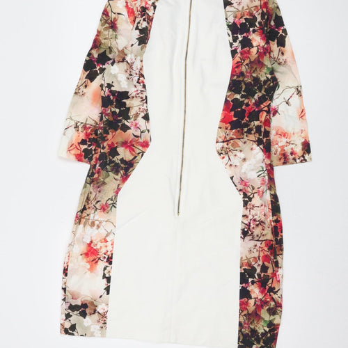 Almari Women's Multicoloured Floral Dress Size 14