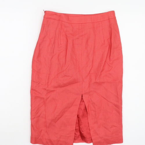 Zara Women's Red Pencil Skirt, Size 10, Casual