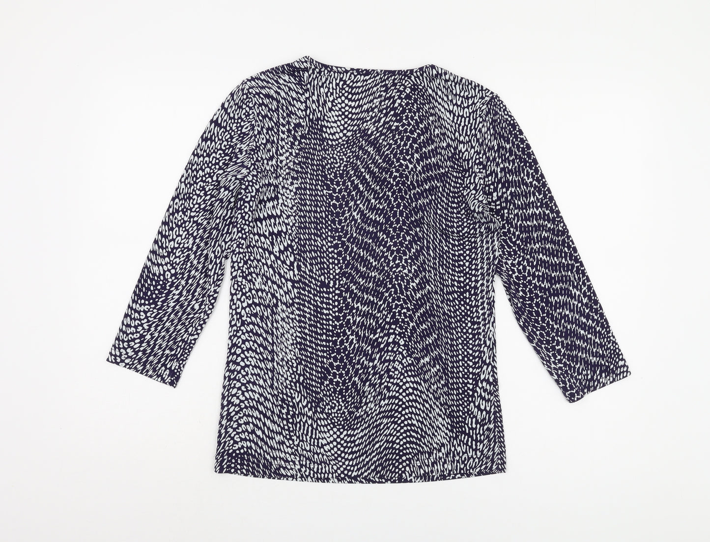 Austin Reed Women's Multicoloured 3/4 Sleeve Top S