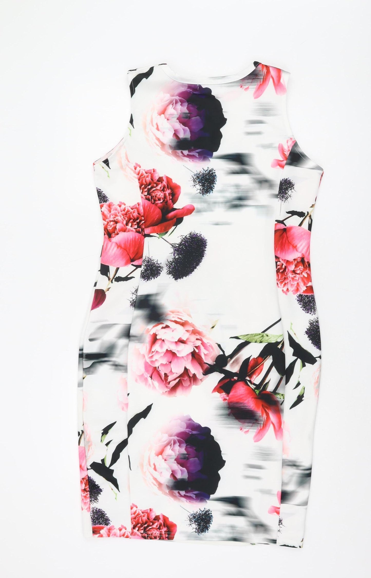 Quiz Women's Multicoloured Floral Bodycon Dress