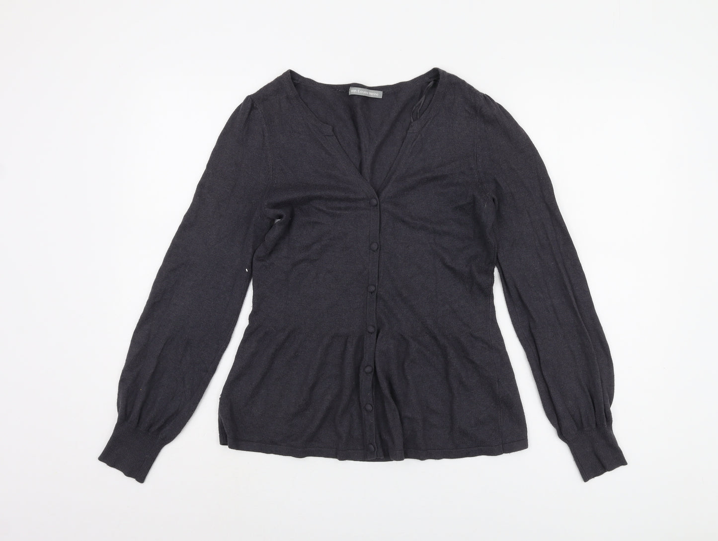 Marks and Spencer Women's Grey Cardigan Size 12
