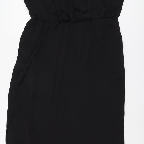 Saint Tropez Women's Black Sleeveless Dress L