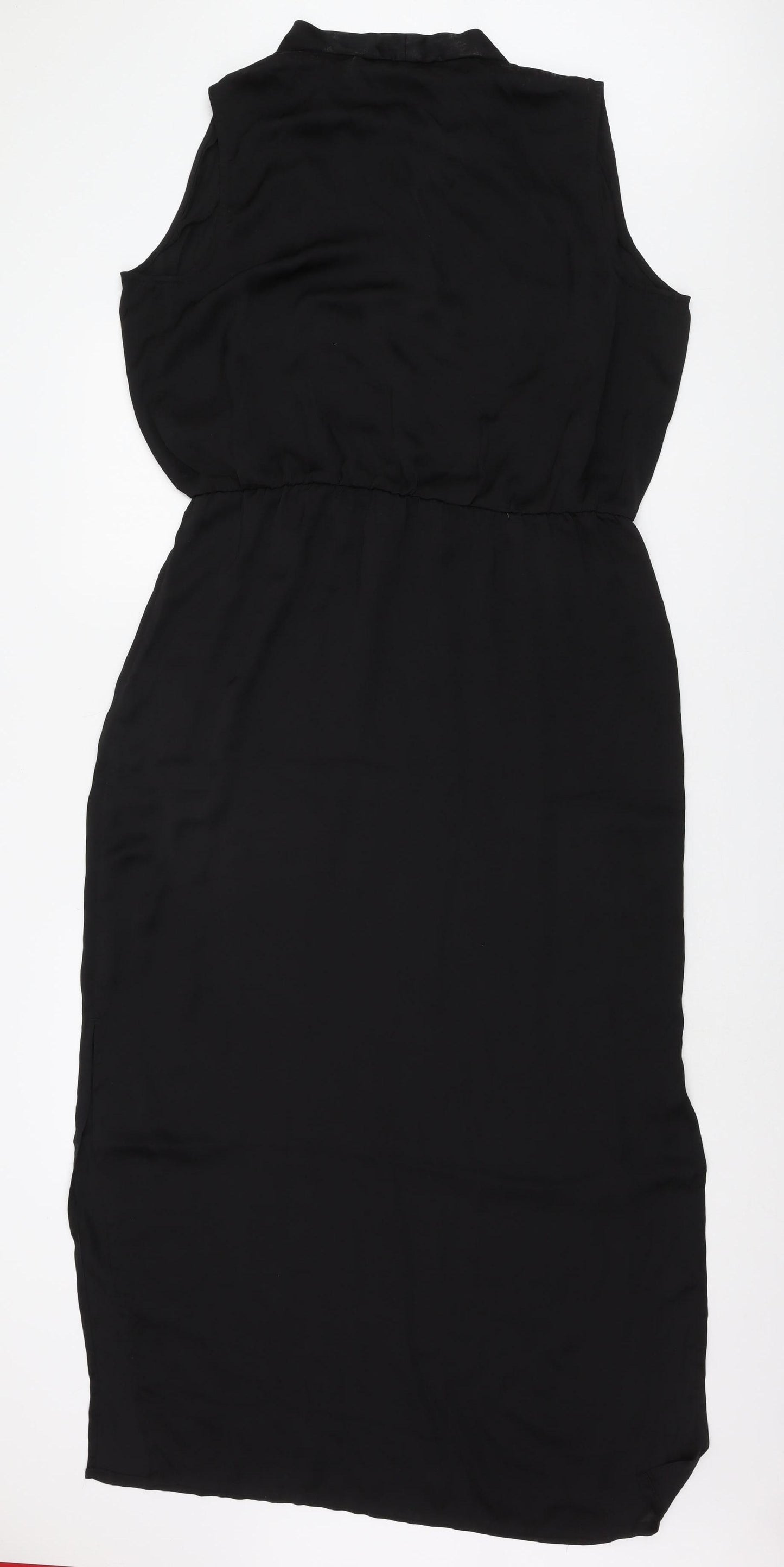 Saint Tropez Women's Black Sleeveless Dress L