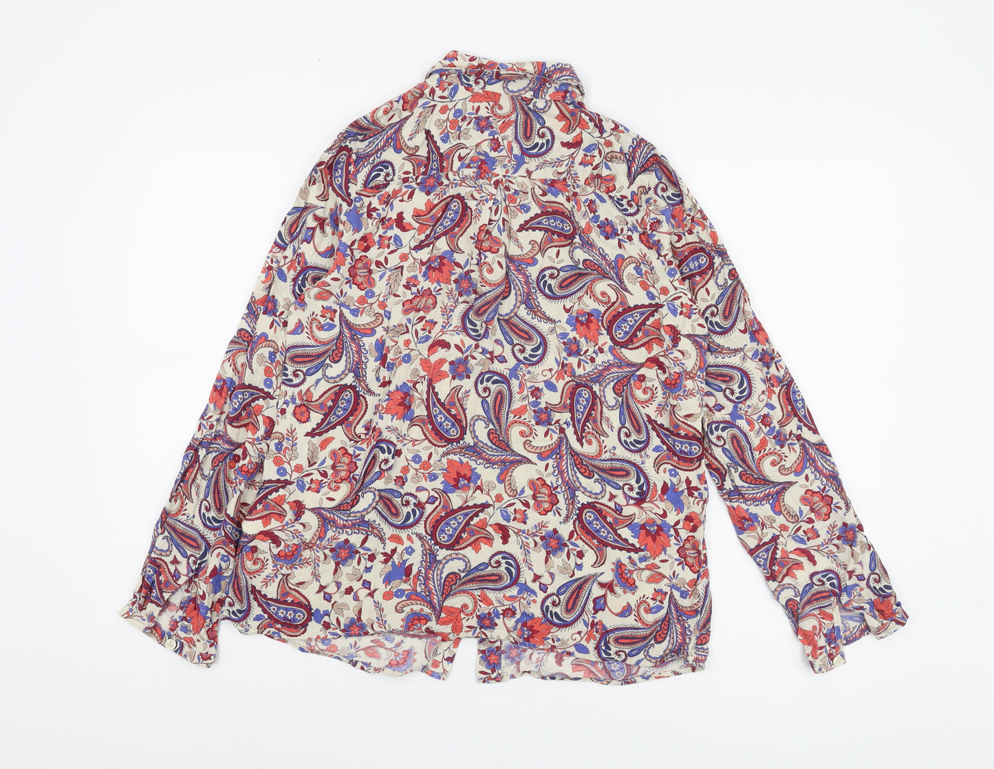 Marks and Spencer Women's Multicoloured Paisley Shirt