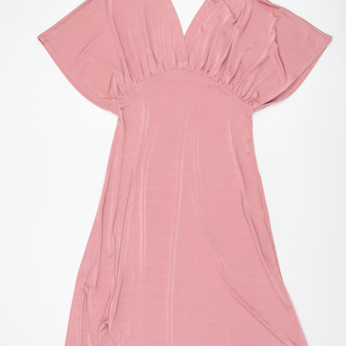 Next Women's Pink Tie Dress, Size 12