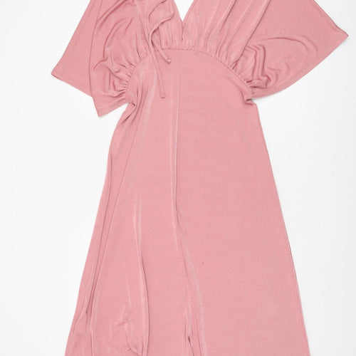 Next Women's Pink Tie Dress, Size 12