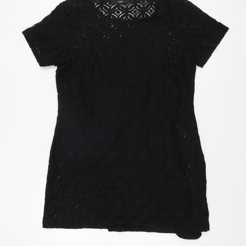 Next Black Short Sleeve Women's Dress Size 14