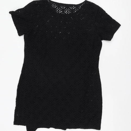 Next Black Short Sleeve Women's Dress Size 14