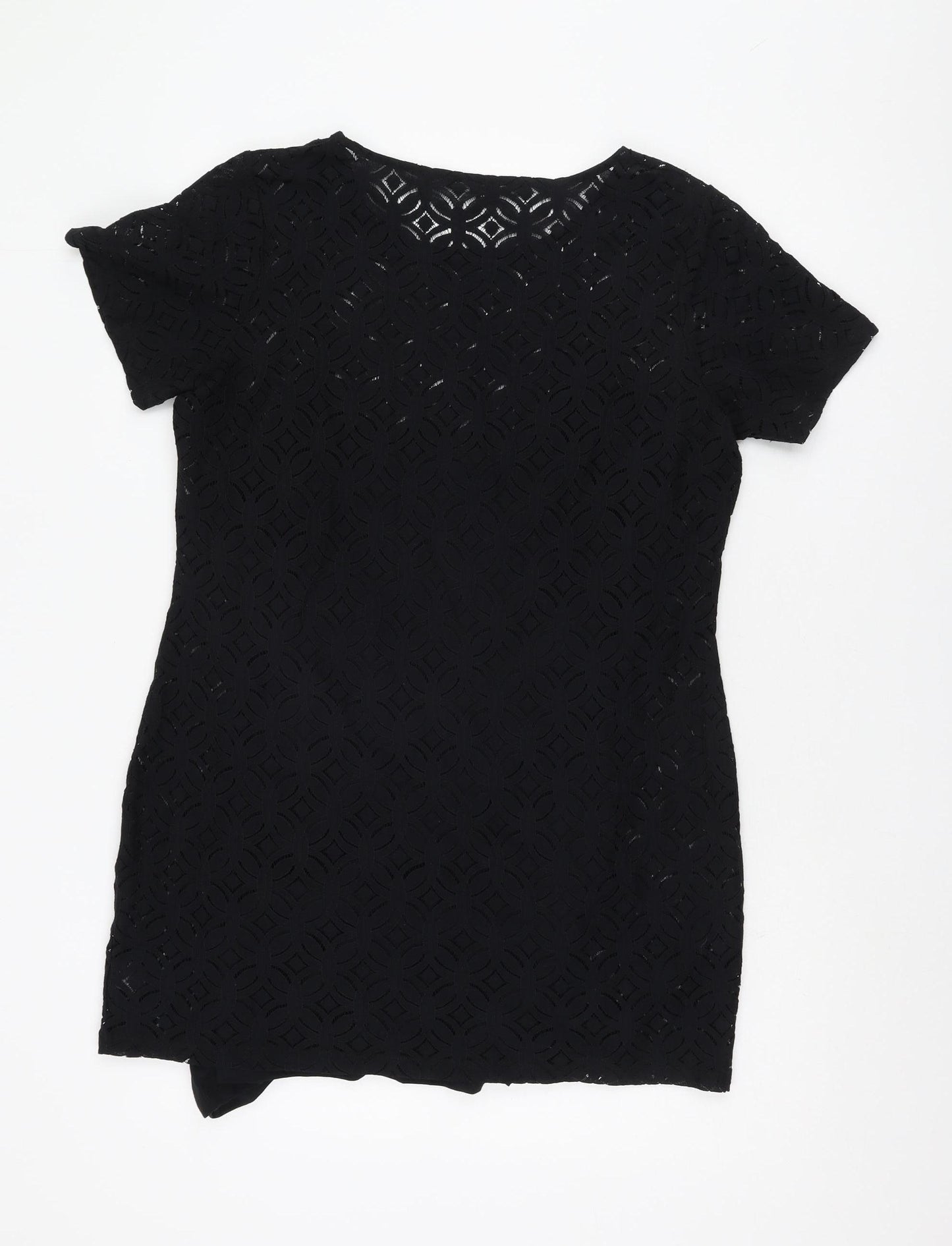 Next Black Short Sleeve Women's Dress Size 14