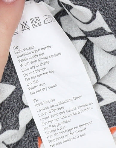 Pomodoro Women's Multicoloured Floral Tunic Blouse Size 14