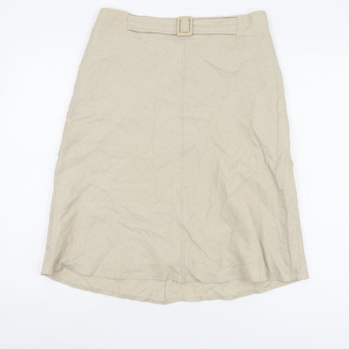 Marks and Spencer Beige Women's Skirt Size 12