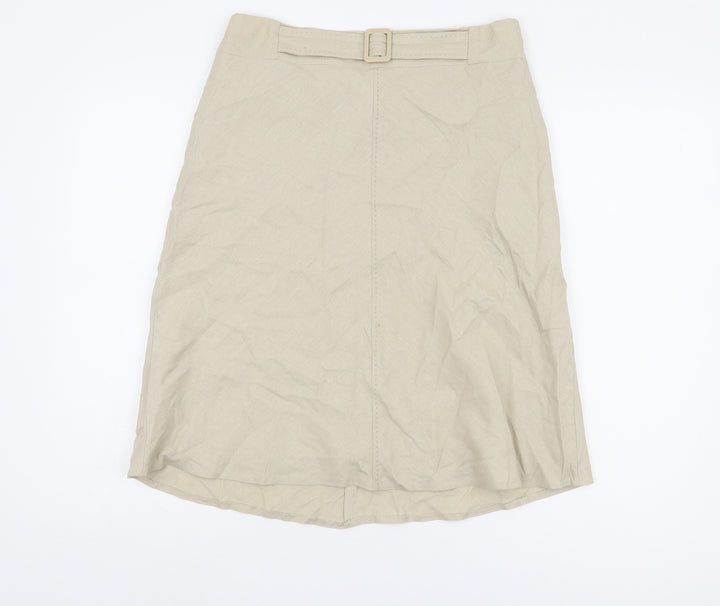 Marks and Spencer Beige Women's Skirt Size 12