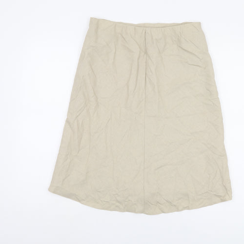 Marks and Spencer Beige Women's Skirt Size 12