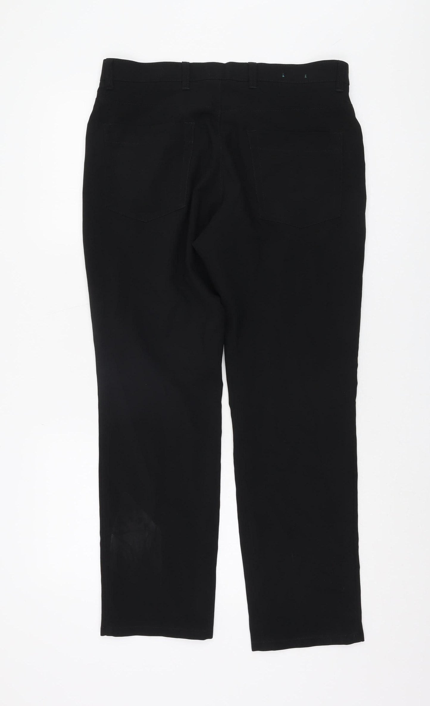 Next Men's Black 32 Waist Trousers - Excellent Condition