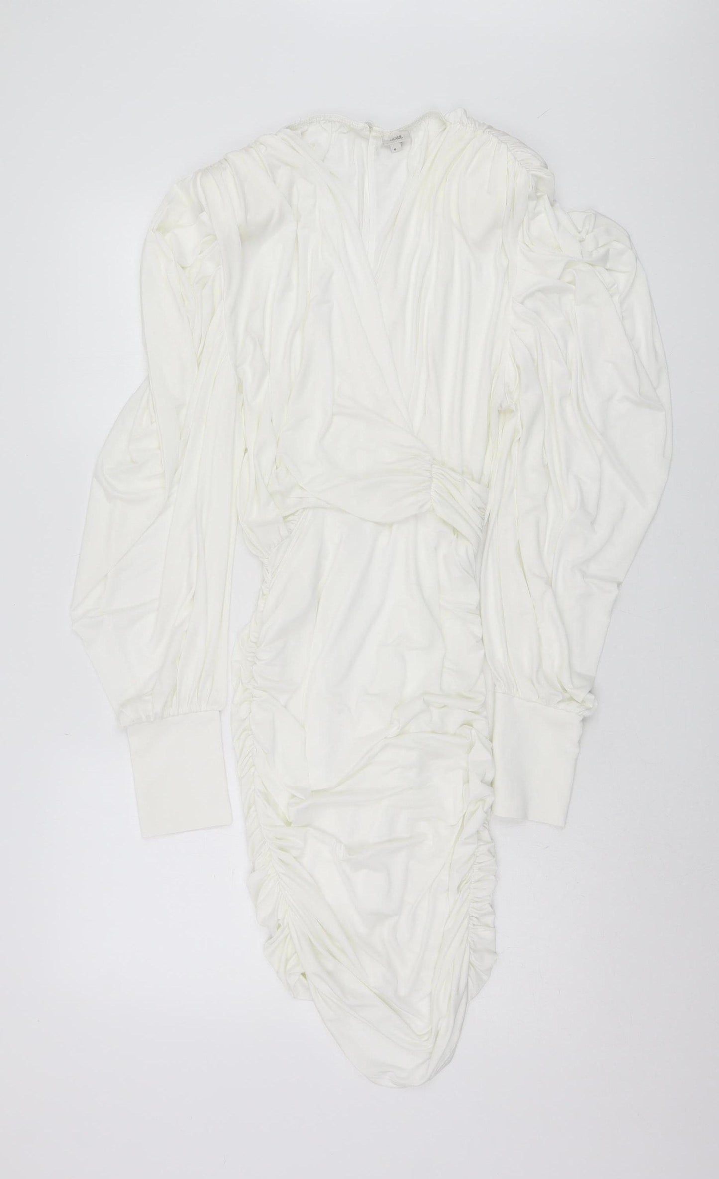 River Island Women Ivory Bodycon Dress Size 8