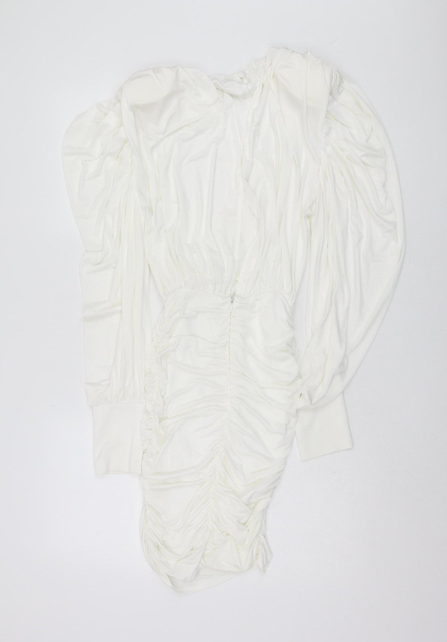 River Island Women Ivory Bodycon Dress Size 8