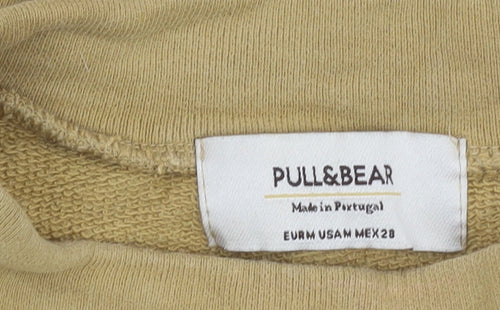 Pull & Bear Women’s Beige Pullover Sweatshirt, Size M