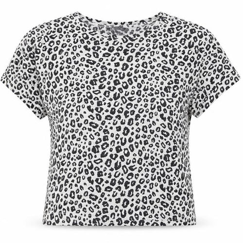 Marks and Spencer Women's Black Animal Print T-Shirt