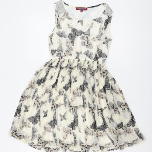Uttam London Women's Multicoloured A-Line Dress
