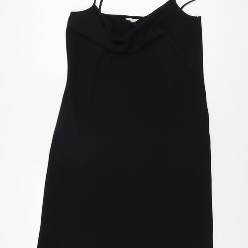 Dorothy Perkins Women's Black Slip Dress Size 14