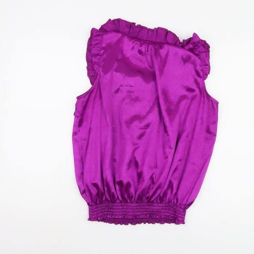 River Island Women's Purple Camisole Blouse Size 12