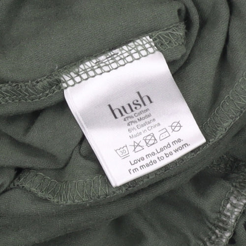 Hush Women's Green Animal Print Joggers Size 16