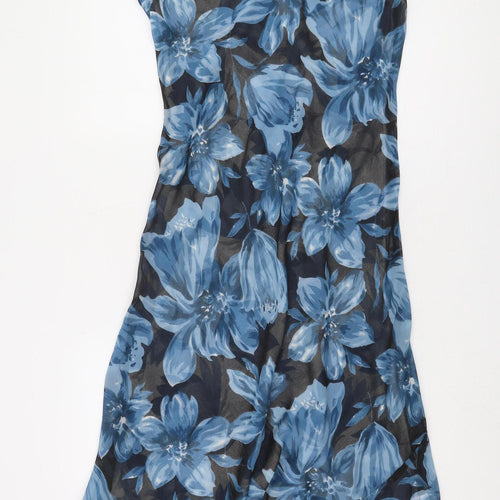 CASAMIA XCLUSIVE Women's Blue Floral Dress Size 12