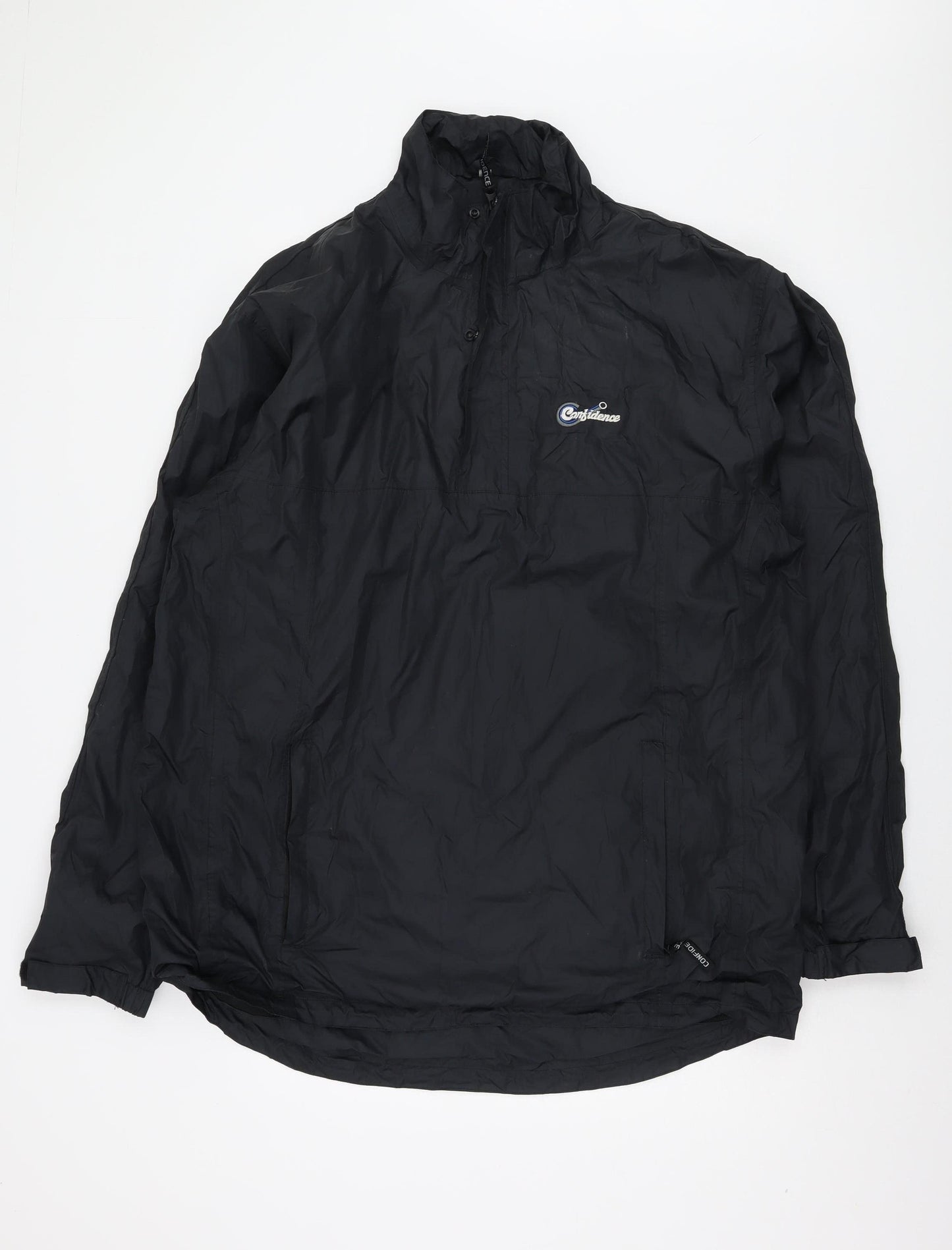 Confidence Men's Black 3XL Windbreaker Jacket