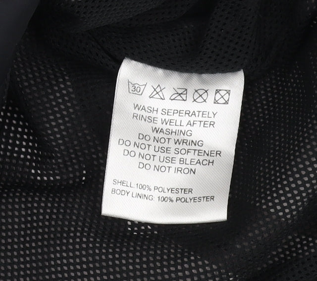 Confidence Men's Black 3XL Windbreaker Jacket