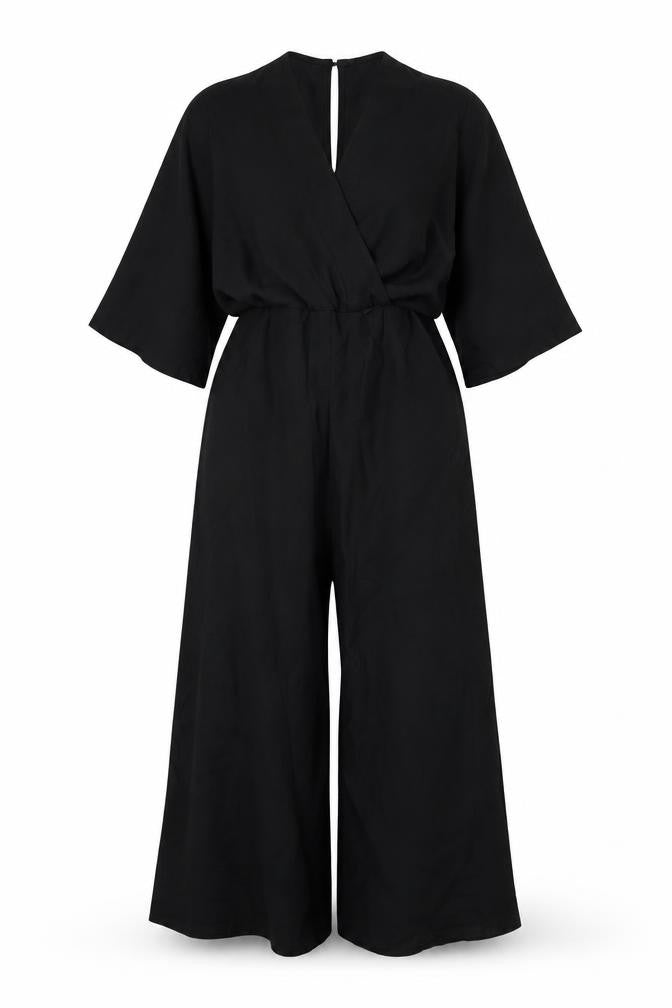 Mela London Women's Black Jumpsuit L Casual