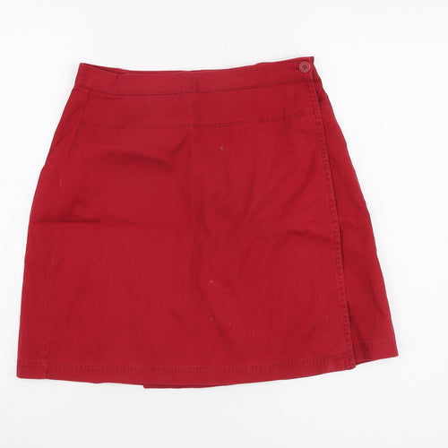 Next Ladieswear Red Cotton Skirt UK 10
